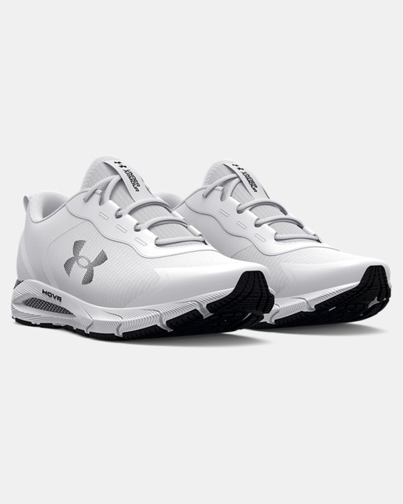 Men's UA HOVR™ Sonic SE Running Shoes, White, pdpMainDesktop image number 3